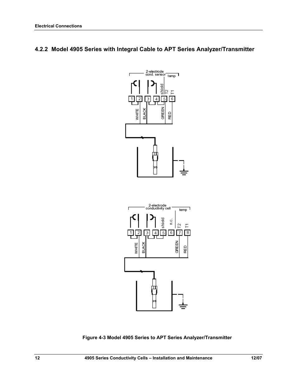 Honeywell 4905 Style Conductivity Cells 70-82-25-18 User Manual | Page 18 / 26