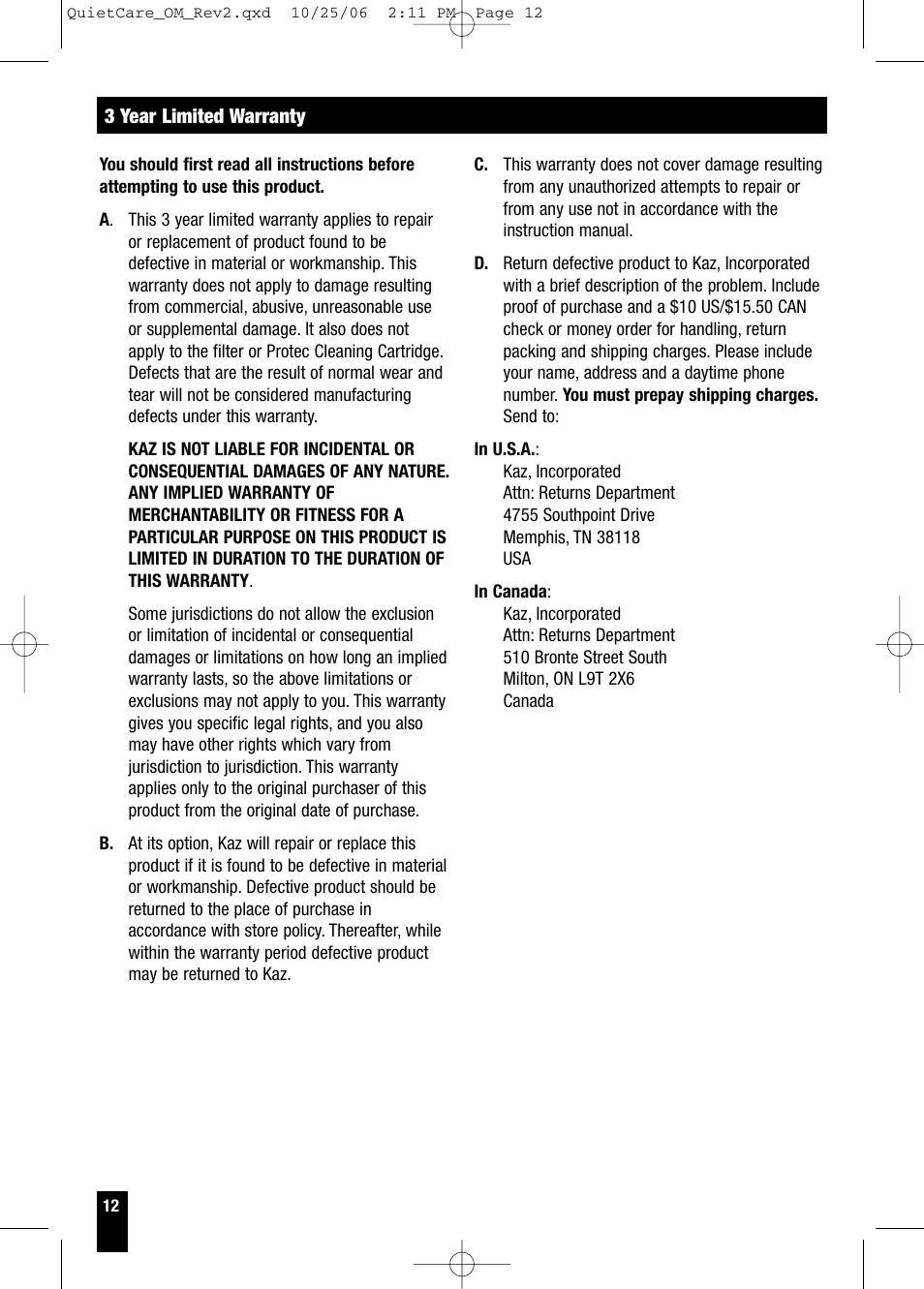 Honeywell HCM-630 Series User Manual | Page 12 / 36