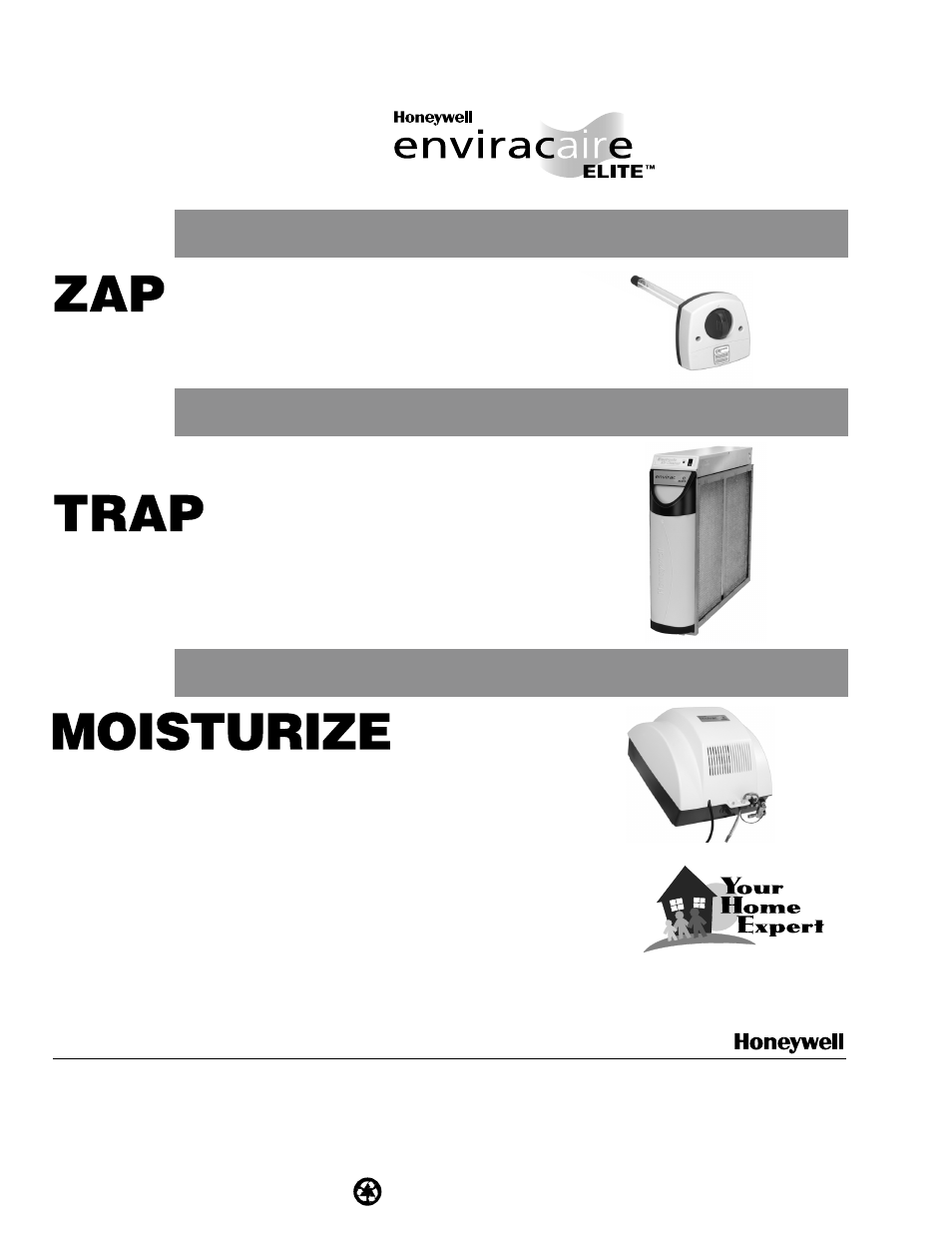 Improve your indoor air with a complete | Honeywell ENVIRACAIRE HE365B User Manual | Page 12 / 12