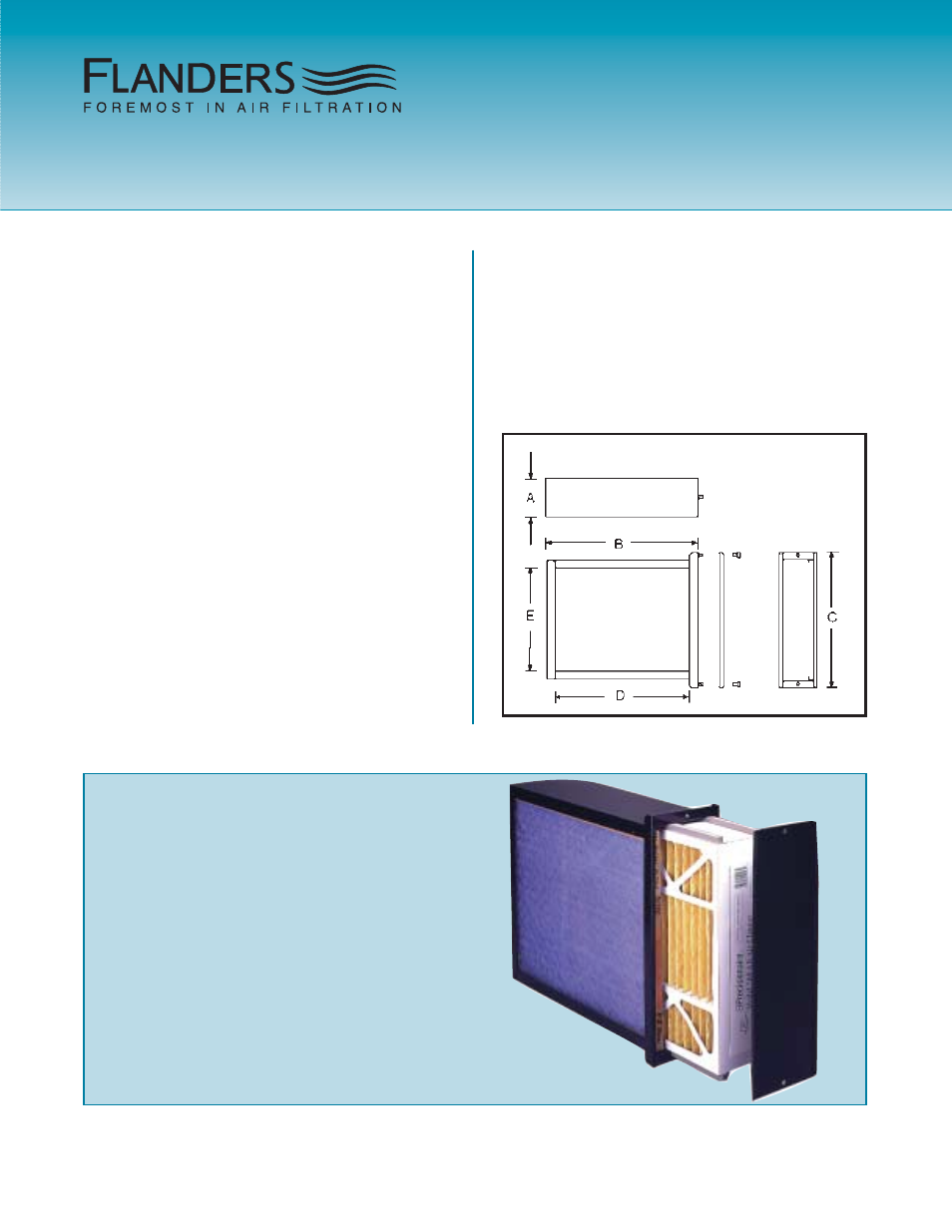 The filter and hvac store, Model 500ab, Air cleaner housing | Honeywell 11255 User Manual | Page 130 / 136