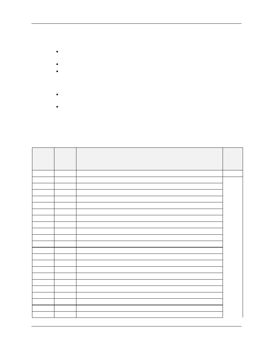 2 fixed map, Table 6-1 i, Ons 6.2 t | Honeywell HC900 User Manual | Page 52 / 114