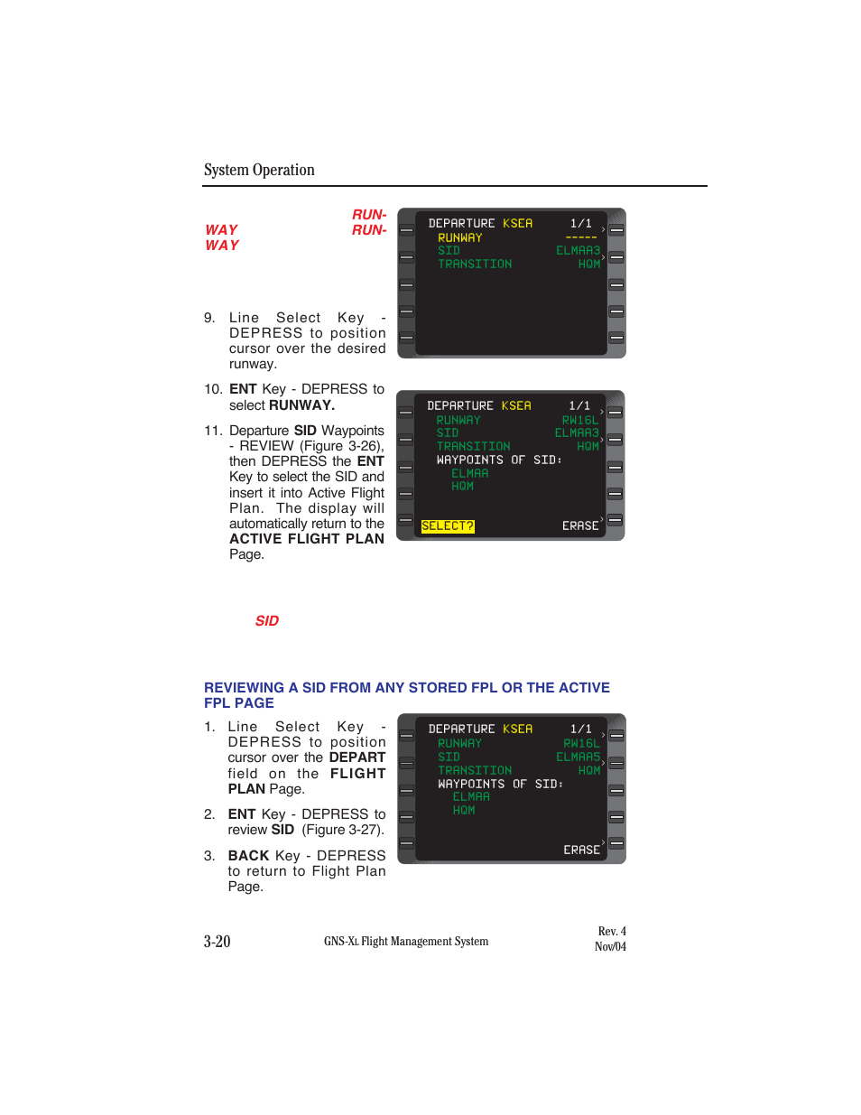 System operation 3-20 | Honeywell GNS-XL User Manual | Page 135 / 353