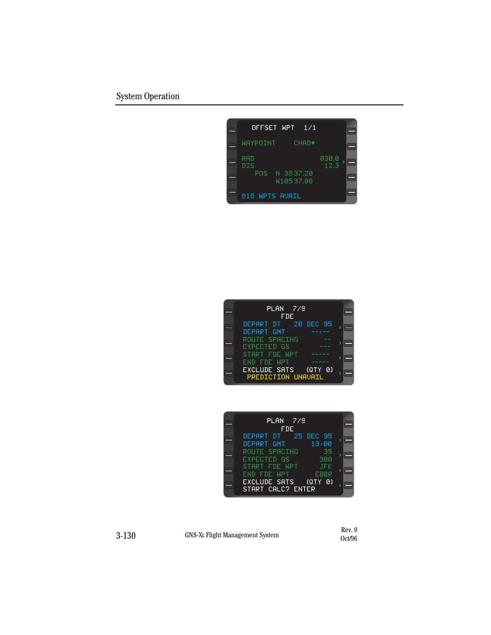 System operation 3-130 | Honeywell GNS-XL User Manual | Page 248 / 353