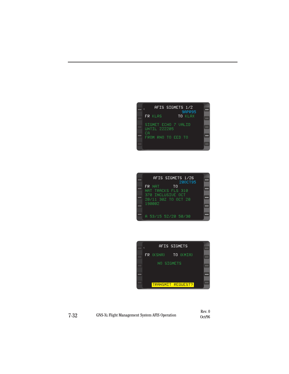 Sigmets review/update | Honeywell GNS-XL User Manual | Page 298 / 353