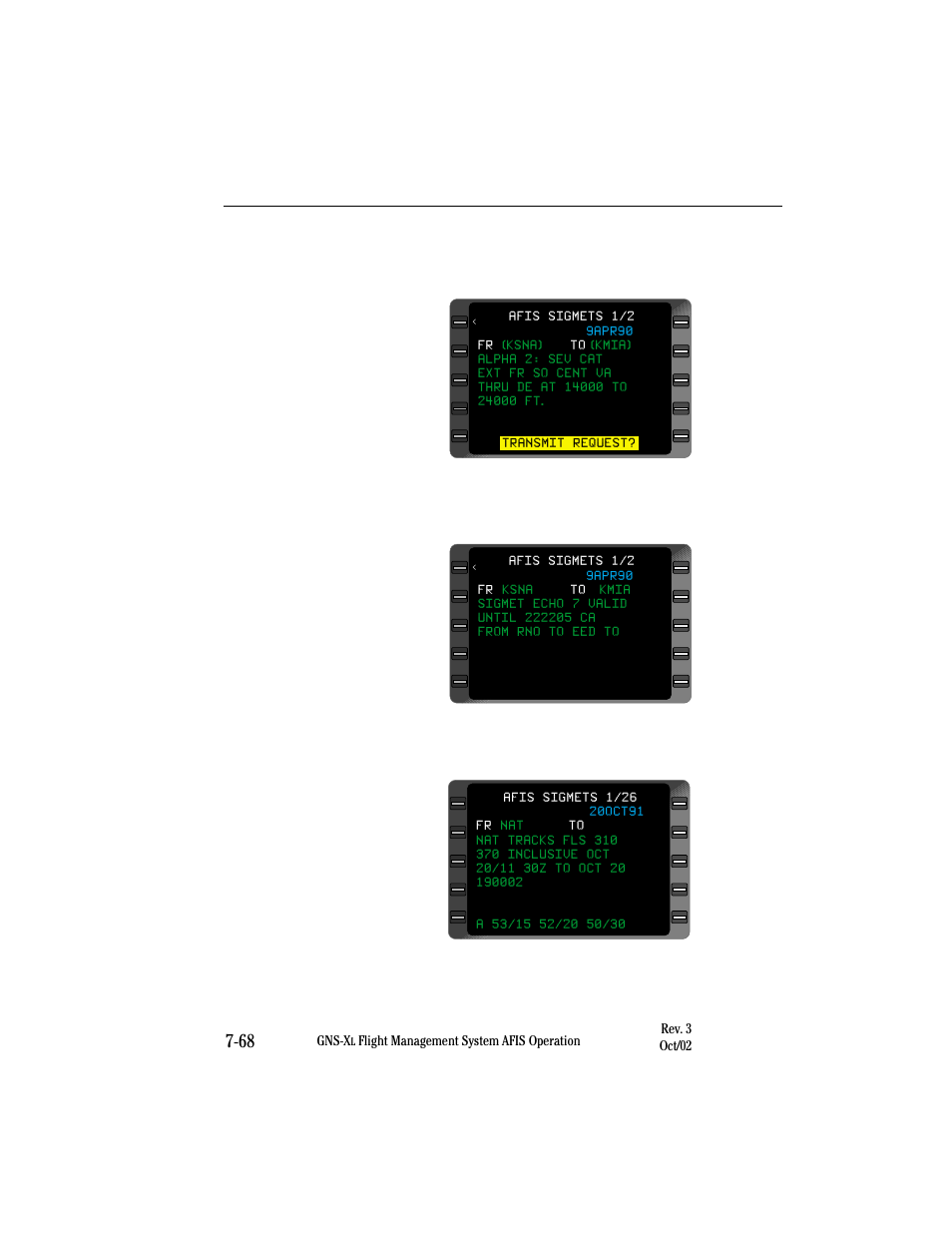 Updating sigmets | Honeywell GNS-XL User Manual | Page 334 / 353