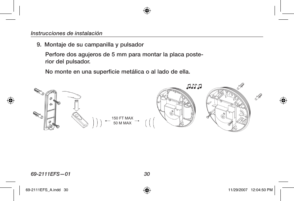 Honeywell RCWL2200A User Manual | Page 32 / 36