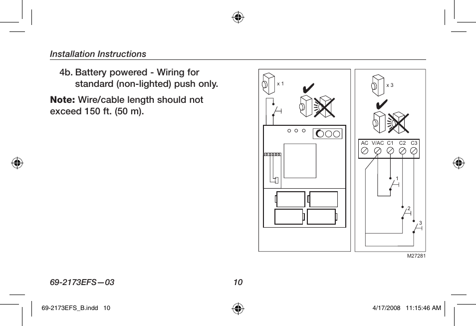 Installation instructions | Honeywell RCW25 User Manual | Page 12 / 68