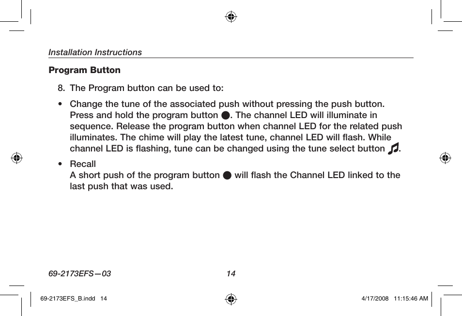 Honeywell RCW25 User Manual | Page 16 / 68