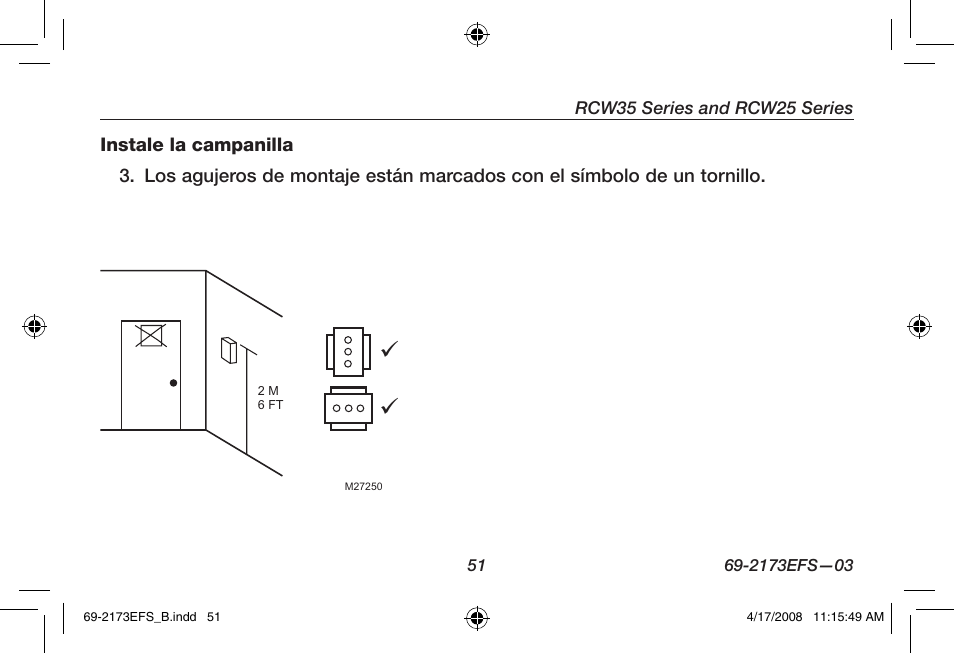 Honeywell RCW25 User Manual | Page 53 / 68