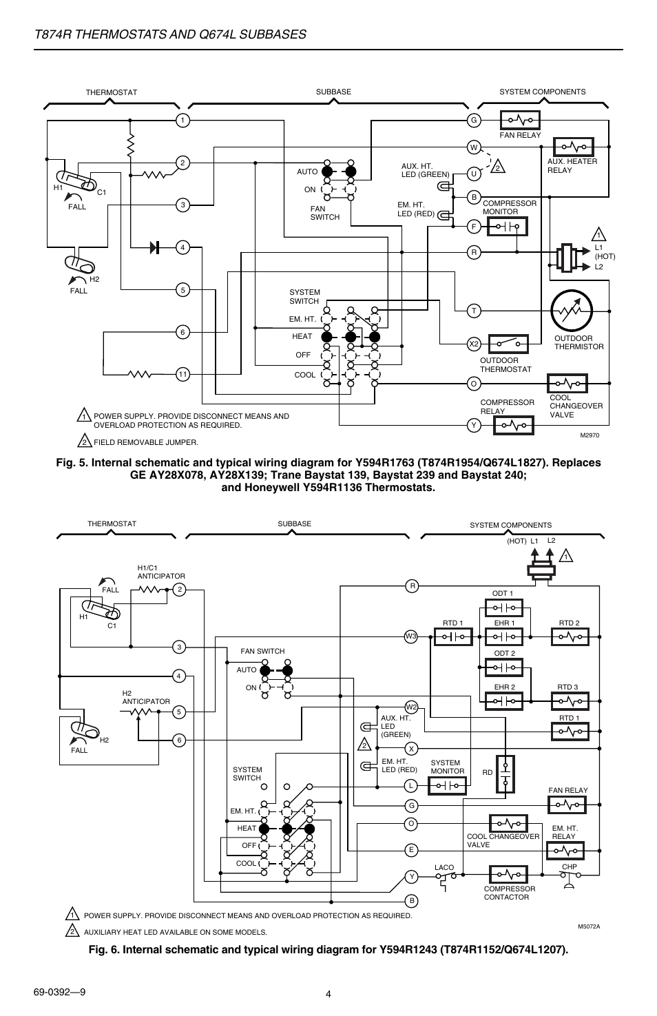Honeywell Q674L User Manual | Page 4 / 12