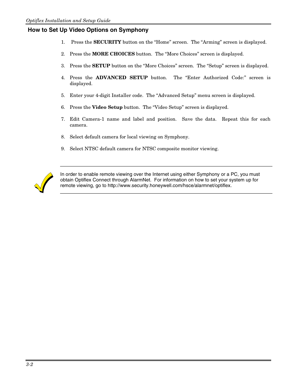 Honeywell Optiflex User Manual | Page 14 / 24