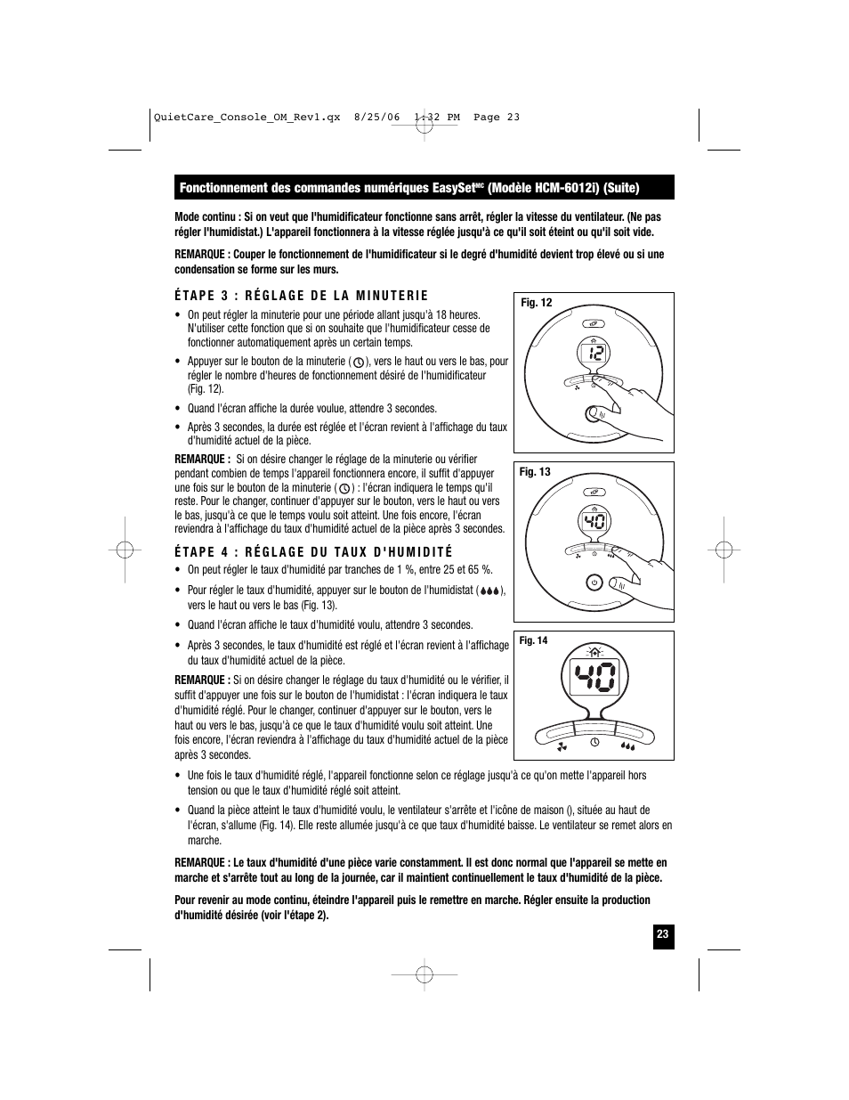 Honeywell HCM-6009 User Manual | Page 23 / 48