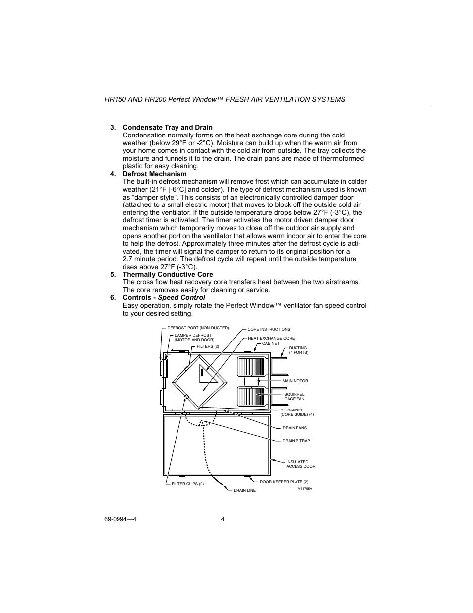 Honeywell PERFECT WINDOW HR150 User Manual | Page 4 / 12
