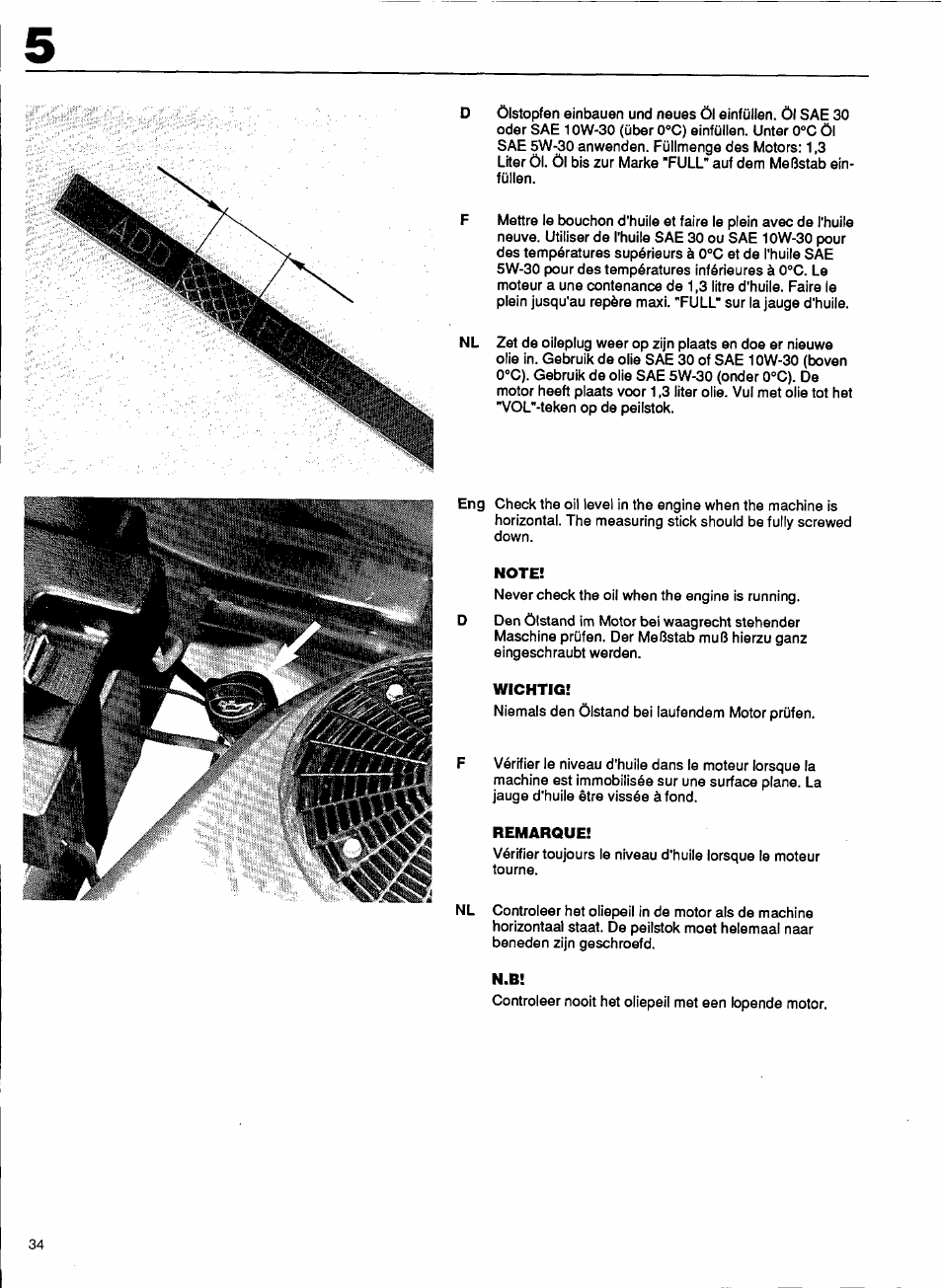 Husqvarna 1000-14 User Manual | Page 36 / 68