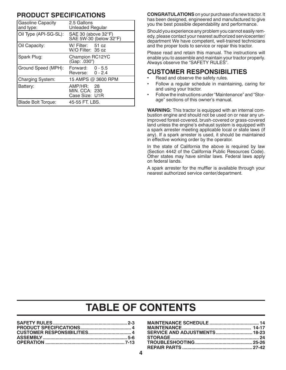 Husqvarna 532 42 41-94 User Manual | Page 4 / 45