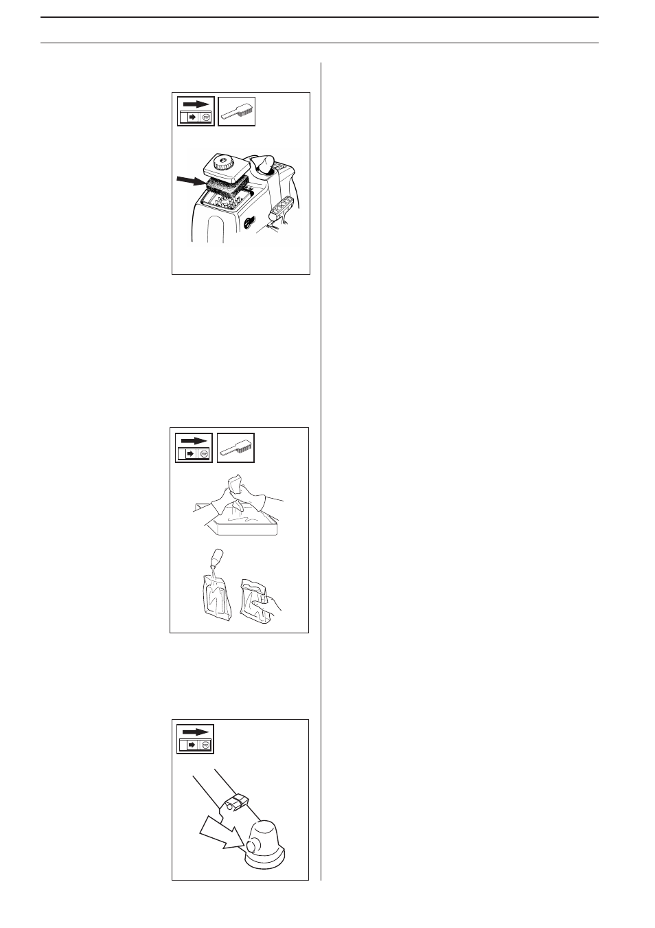 Maintenance schedule, Maintenance, Air filter | Husqvarna 322C User Manual | Page 20 / 36