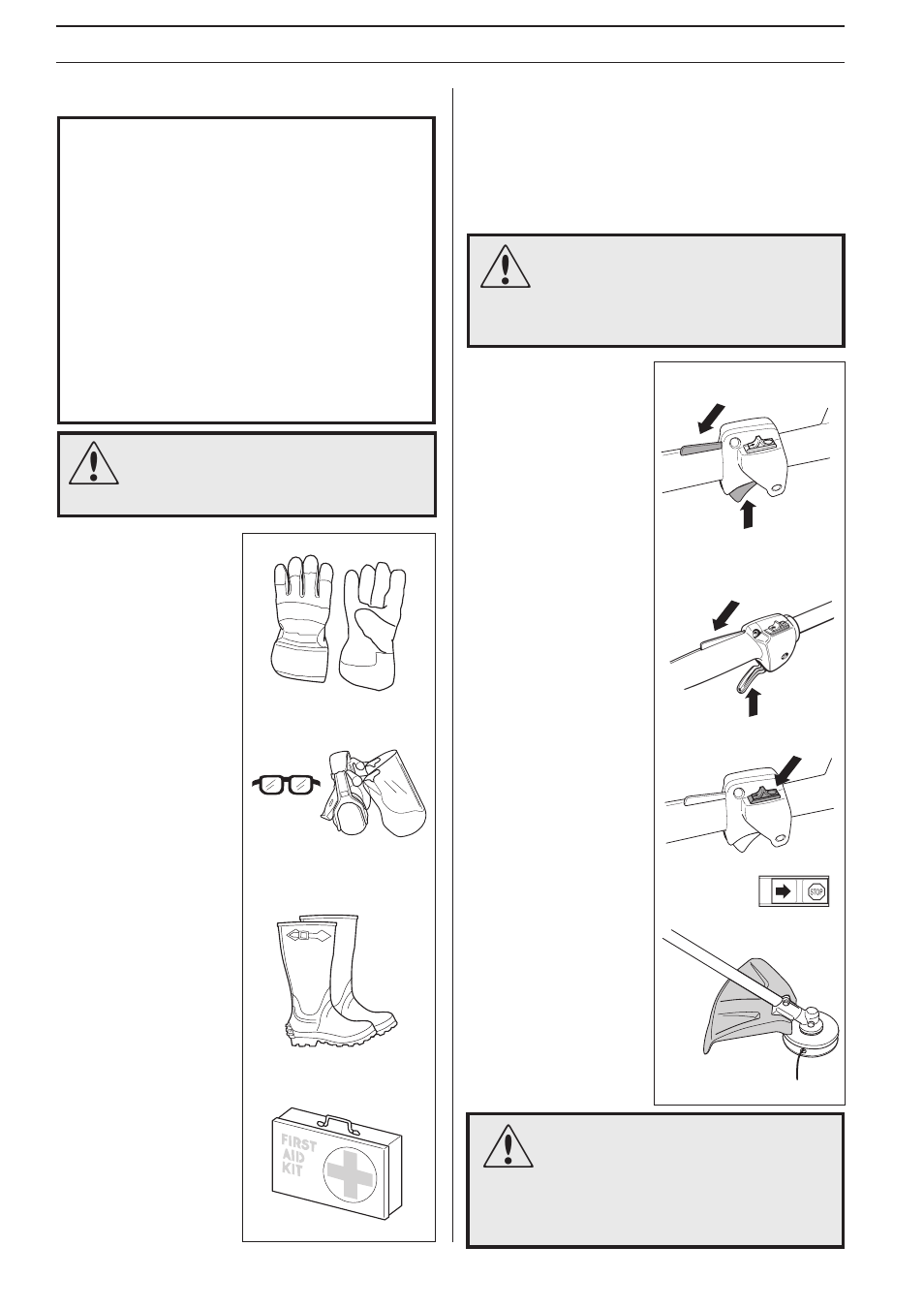 Safety instructions | Husqvarna 322C User Manual | Page 4 / 36