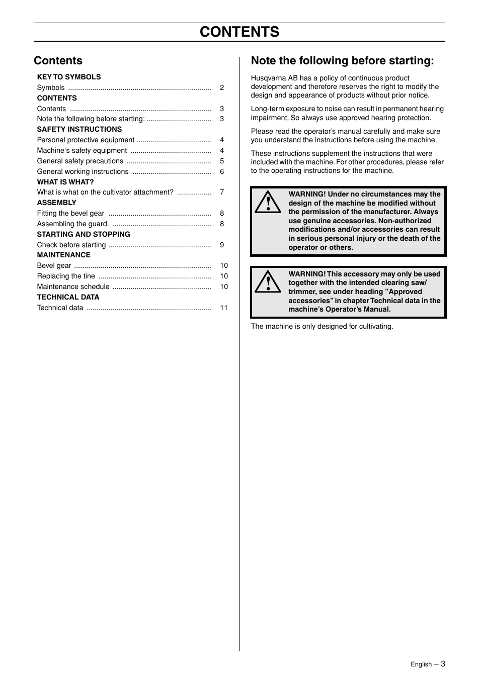 Husqvarna Viking CA 150 User Manual | Page 3 / 12