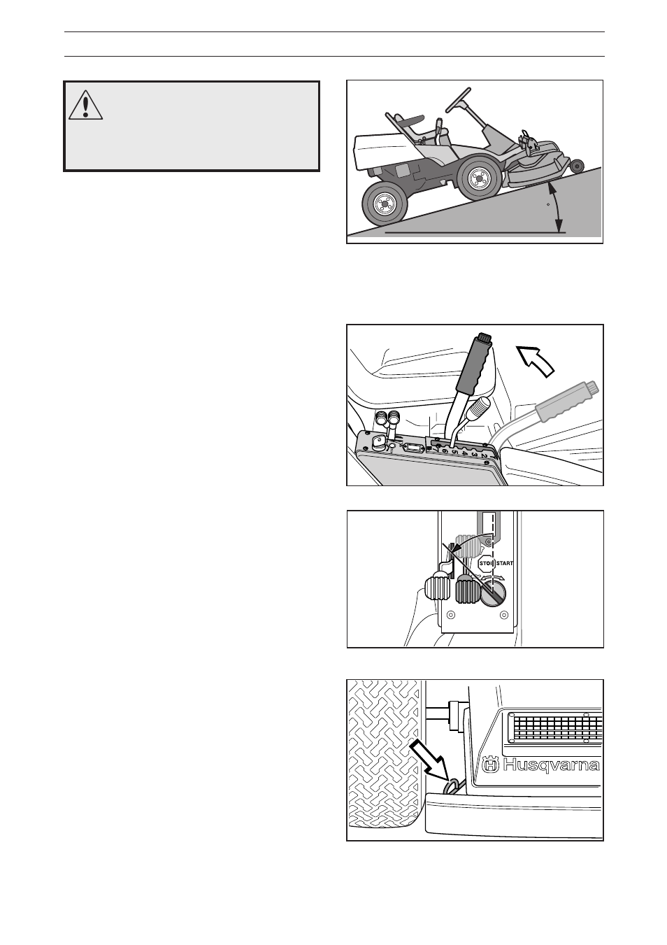 Driving | Husqvarna 18 ProFlex User Manual | Page 18 / 48