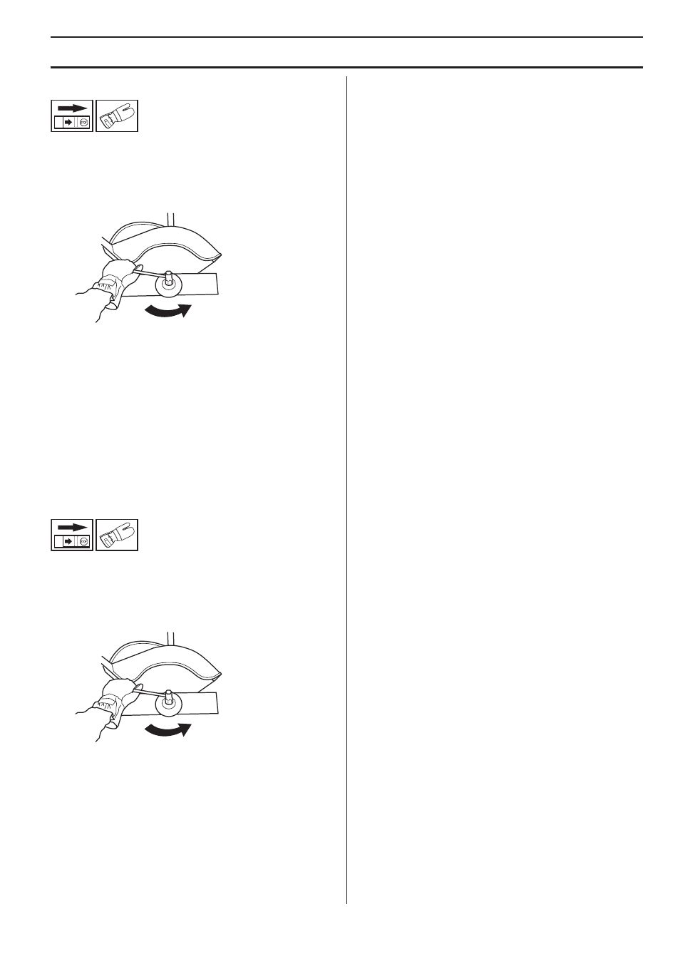 Locking nut (326ex), Locking screw (326es), General safety precautions | Husqvarna 326ES User Manual | Page 11 / 32