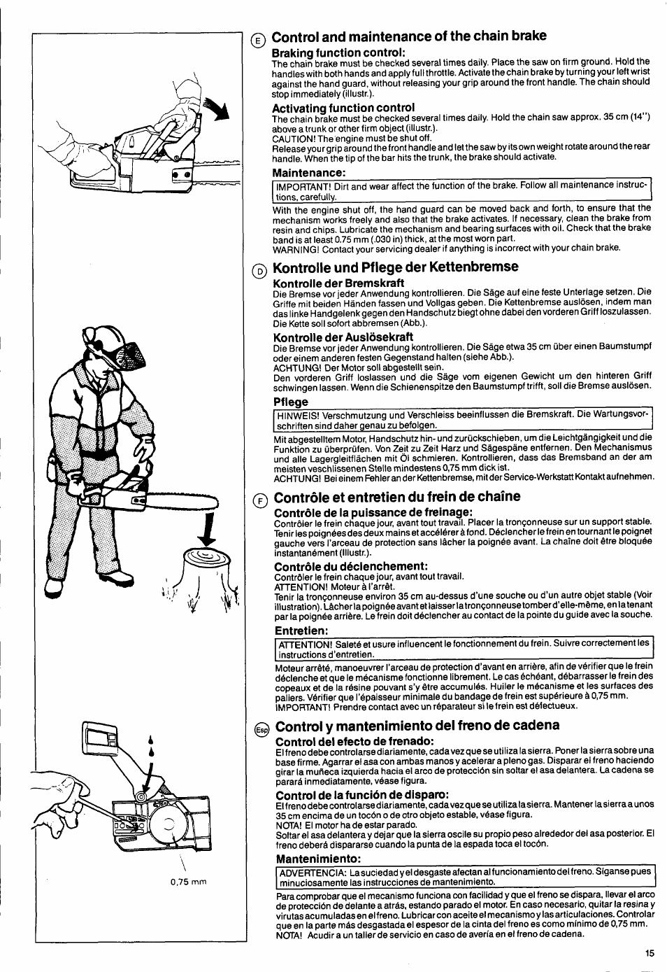 Husqvarna 50 Special User Manual | Page 15 / 42