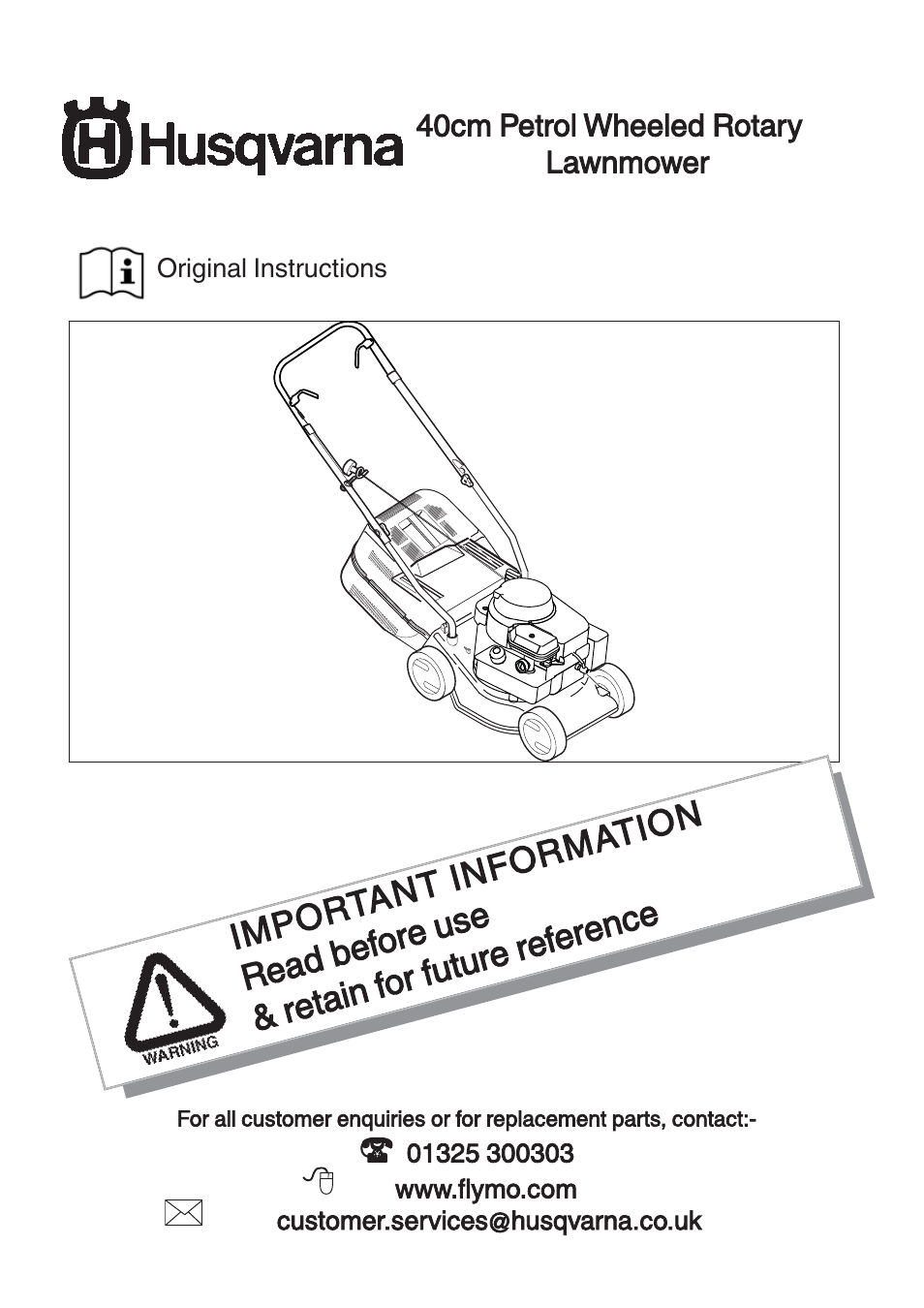 Husqvarna 965969201 User Manual | 8 pages