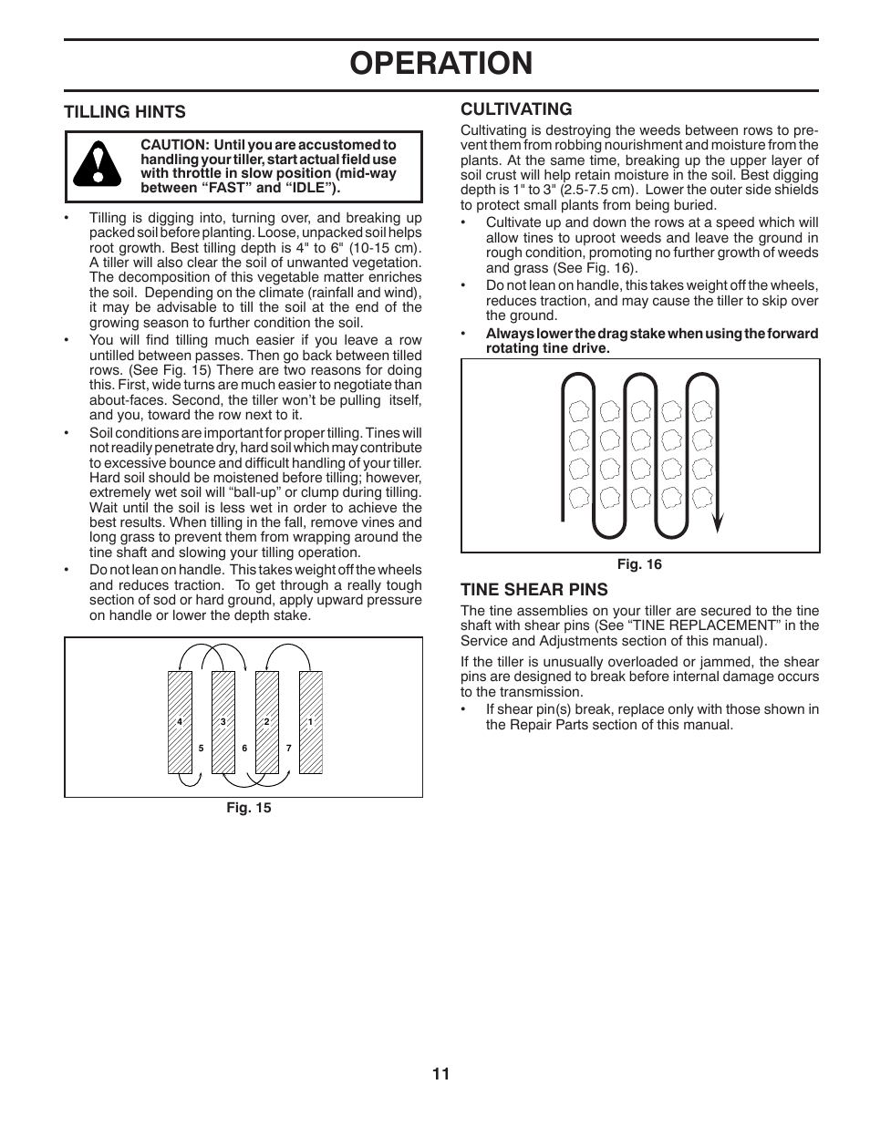Operation | Husqvarna DRT 900 DRT 900 User Manual | Page 11 / 29
