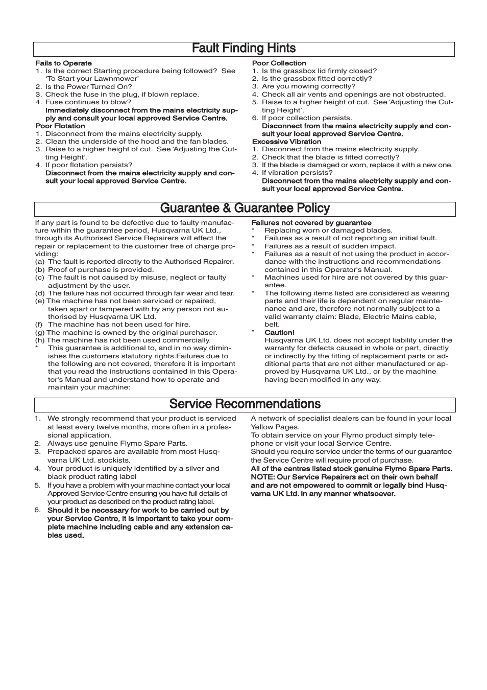 Husqvarna 360 User Manual | Page 8 / 9