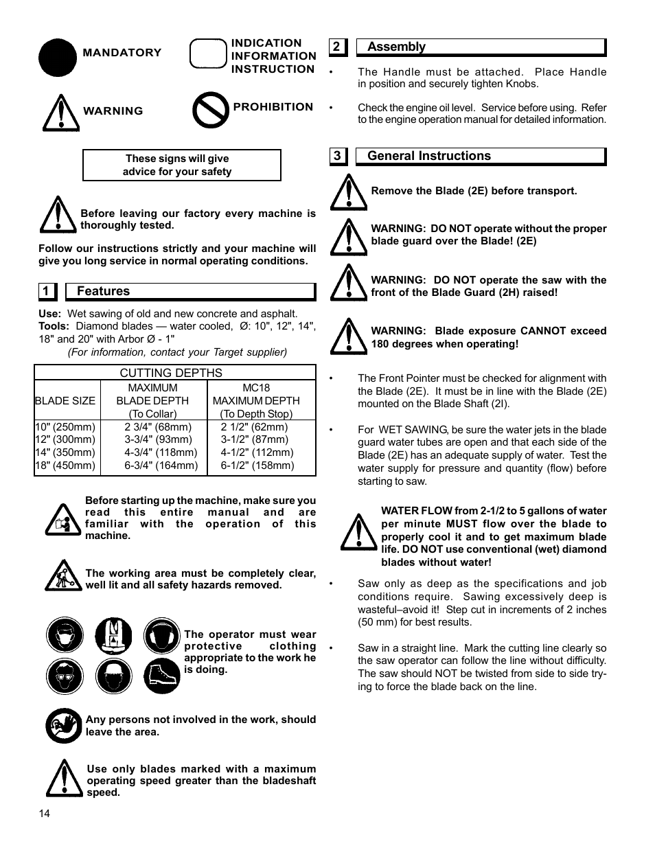 Husqvarna MC1813R User Manual | Page 14 / 40