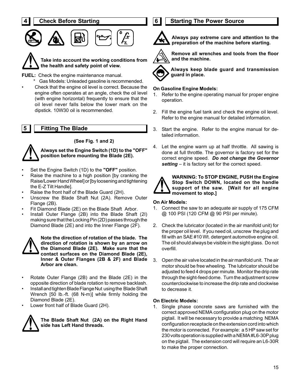 Husqvarna MC1813R User Manual | Page 15 / 40