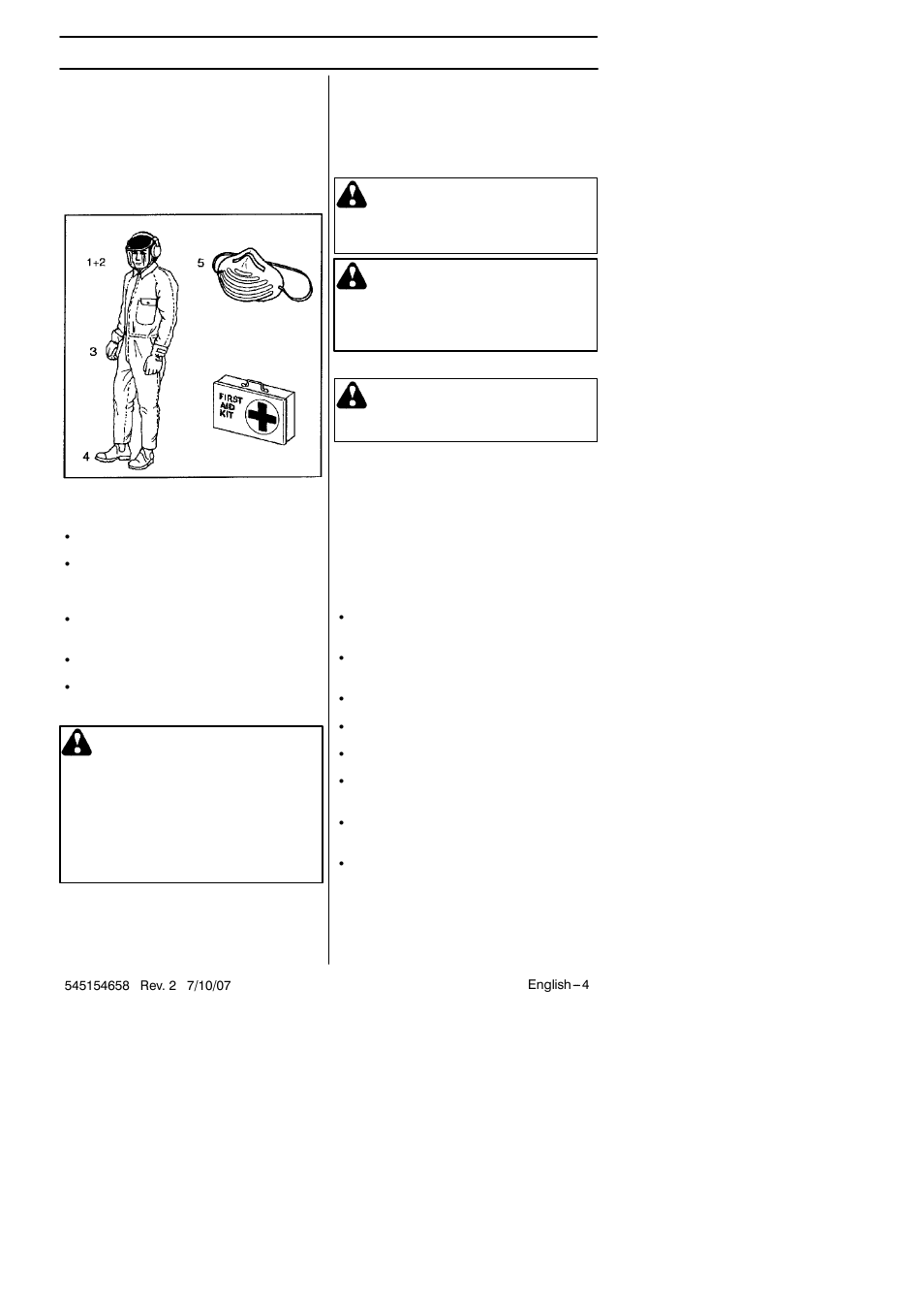 Safety instructions | Husqvarna 125B User Manual | Page 4 / 47