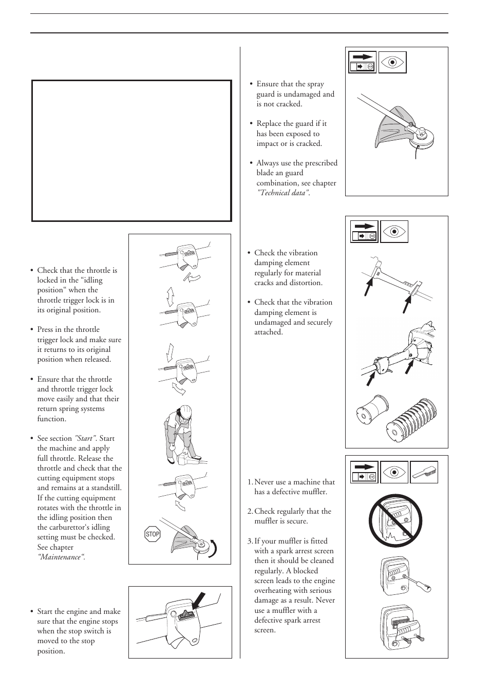 Safety instructions | Husqvarna 240L User Manual | Page 6 / 24