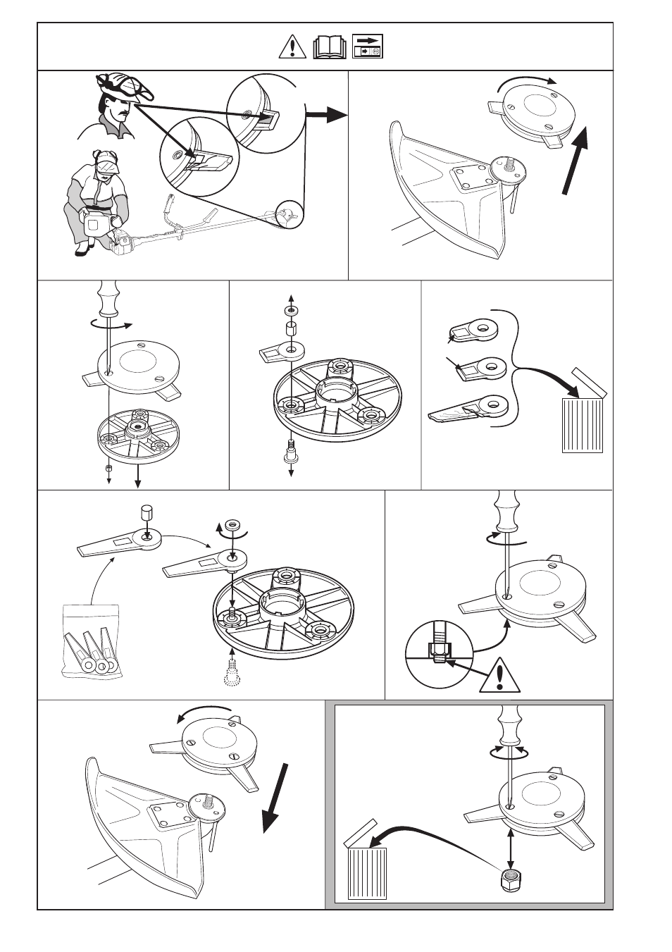 Tri cut | Husqvarna 227RJ User Manual | Page 26 / 36