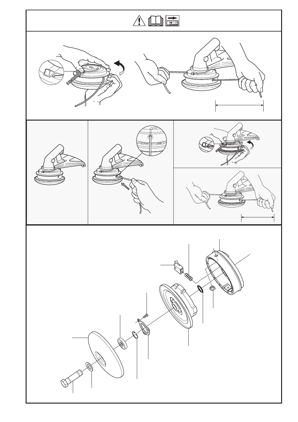 12 3 4 trimmy sii | Husqvarna 227RJ User Manual | Page 33 / 36