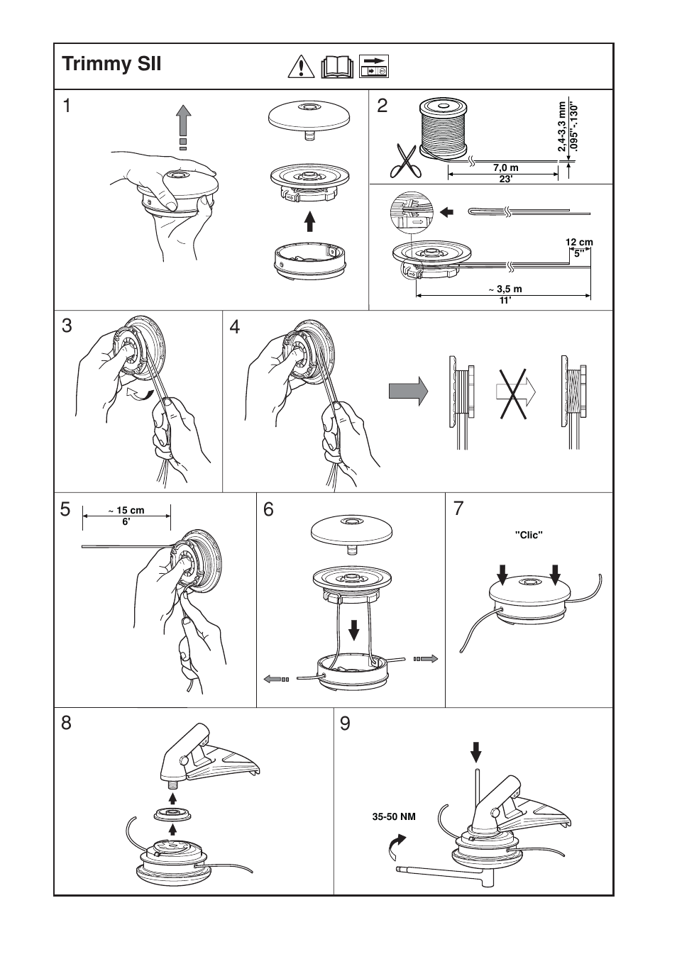 Trimmy sii | Husqvarna 235R User Manual | Page 43 / 52