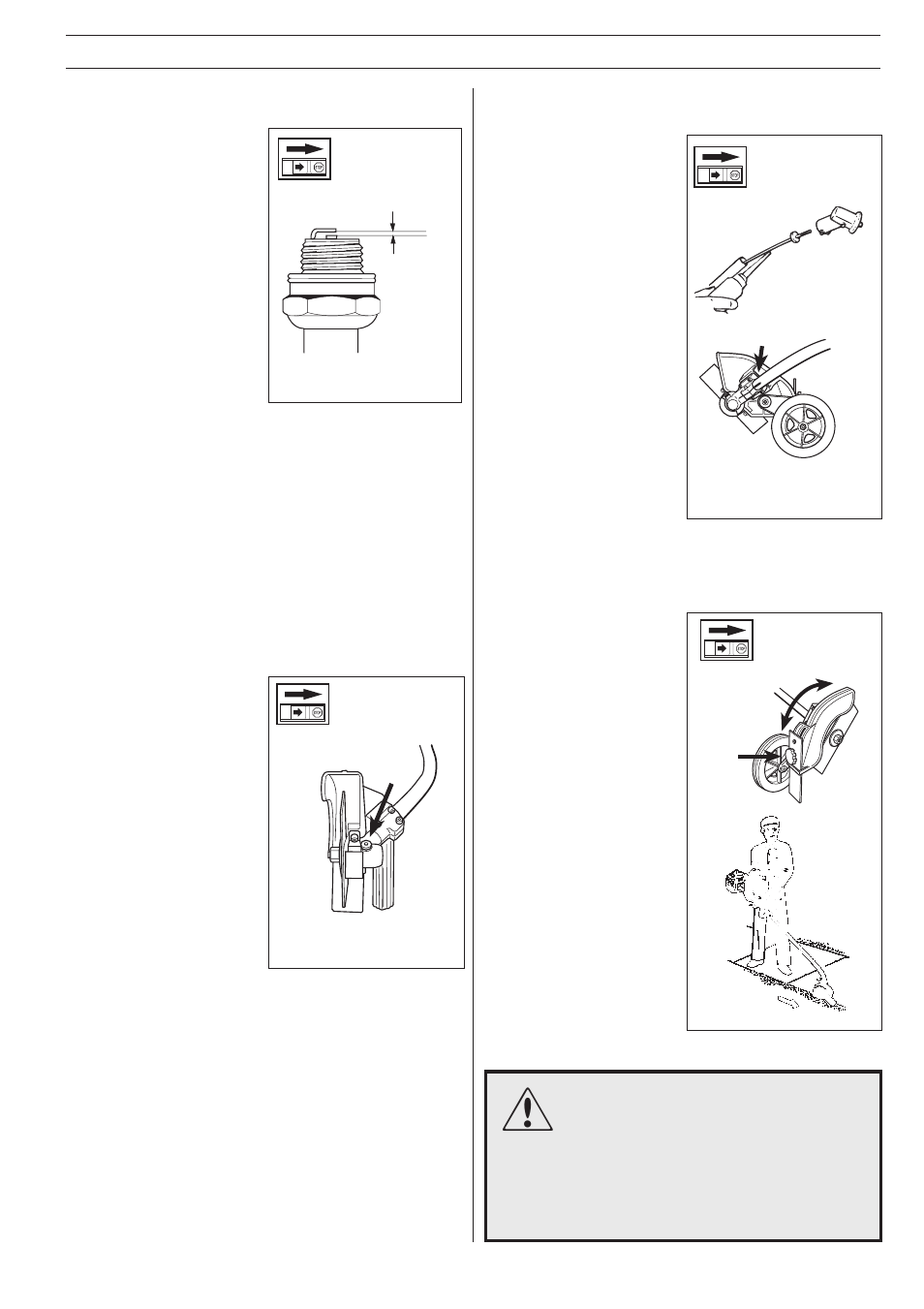 Maintenance, Spark plug, Angle gear | Husqvarna 225E User Manual | Page 19 / 24