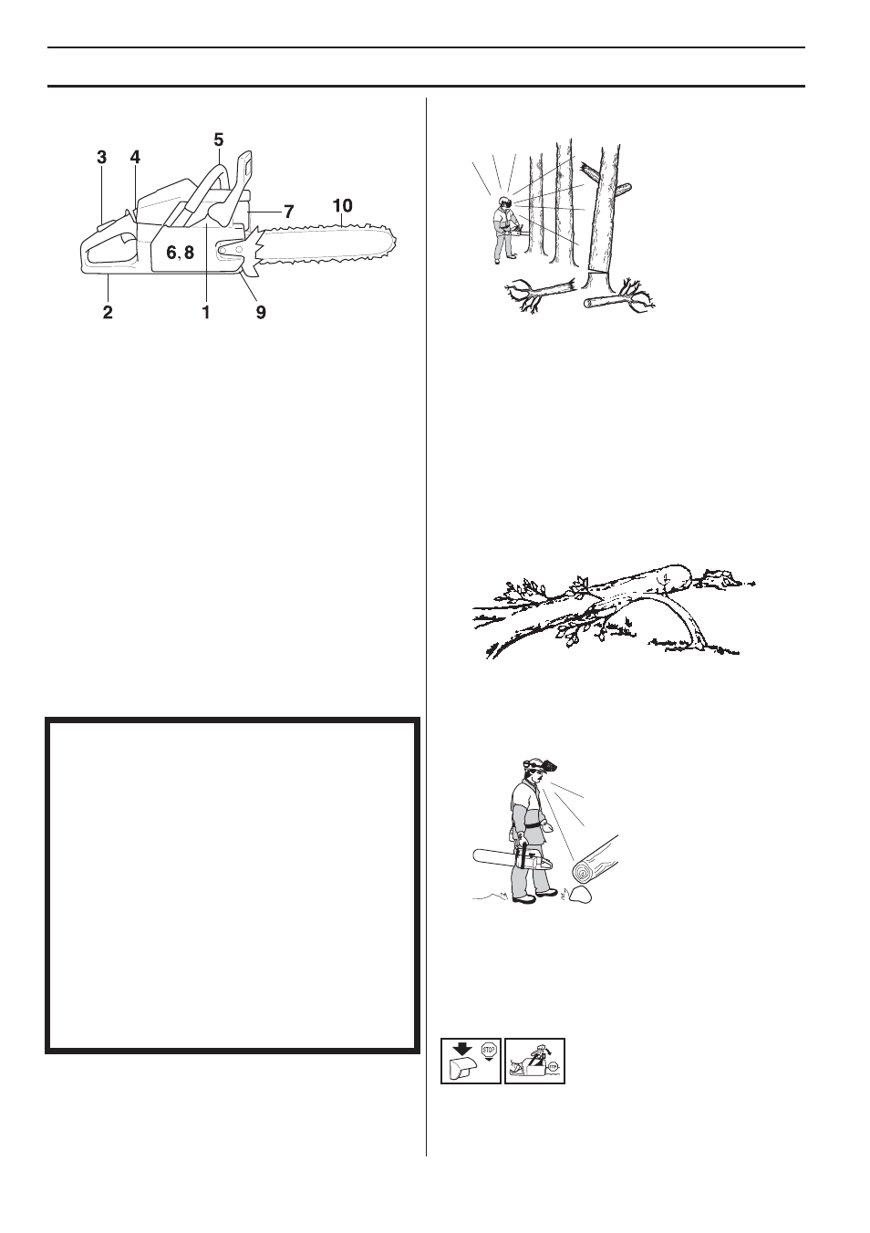 Before use, General working instructions, Basic safety rules | Working techniques | Husqvarna 455e Rancher User Manual | Page 24 / 140