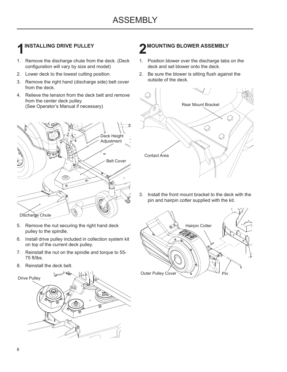 Assembly | Husqvarna 2009-01 User Manual | Page 7 / 21