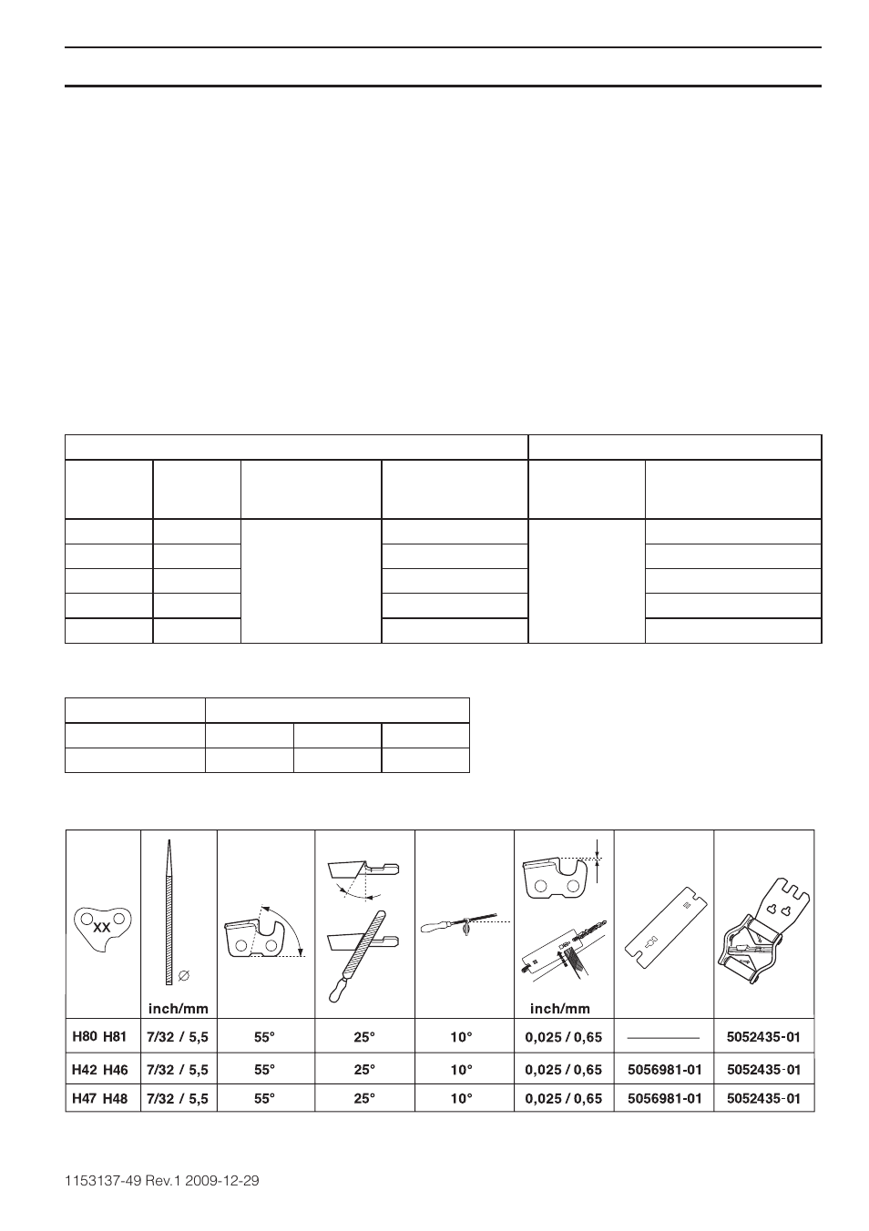 Datos tecnicos | Husqvarna 460 Rancher User Manual | Page 127 / 132