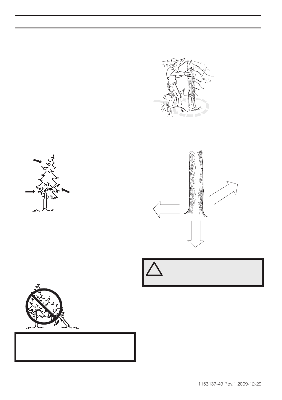 Working techniques | Husqvarna 460 Rancher User Manual | Page 28 / 132