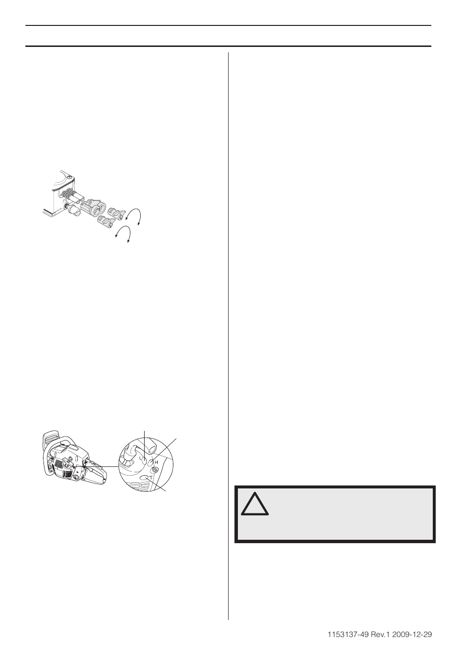 General, Carburetor adjustment, Function | Basic settings and running in, Fine adjustment, Conditions, Low speed jet l, Fine adjustment of the idling speed t, High speed jet h, Maintenance | Husqvarna 460 Rancher User Manual | Page 32 / 132