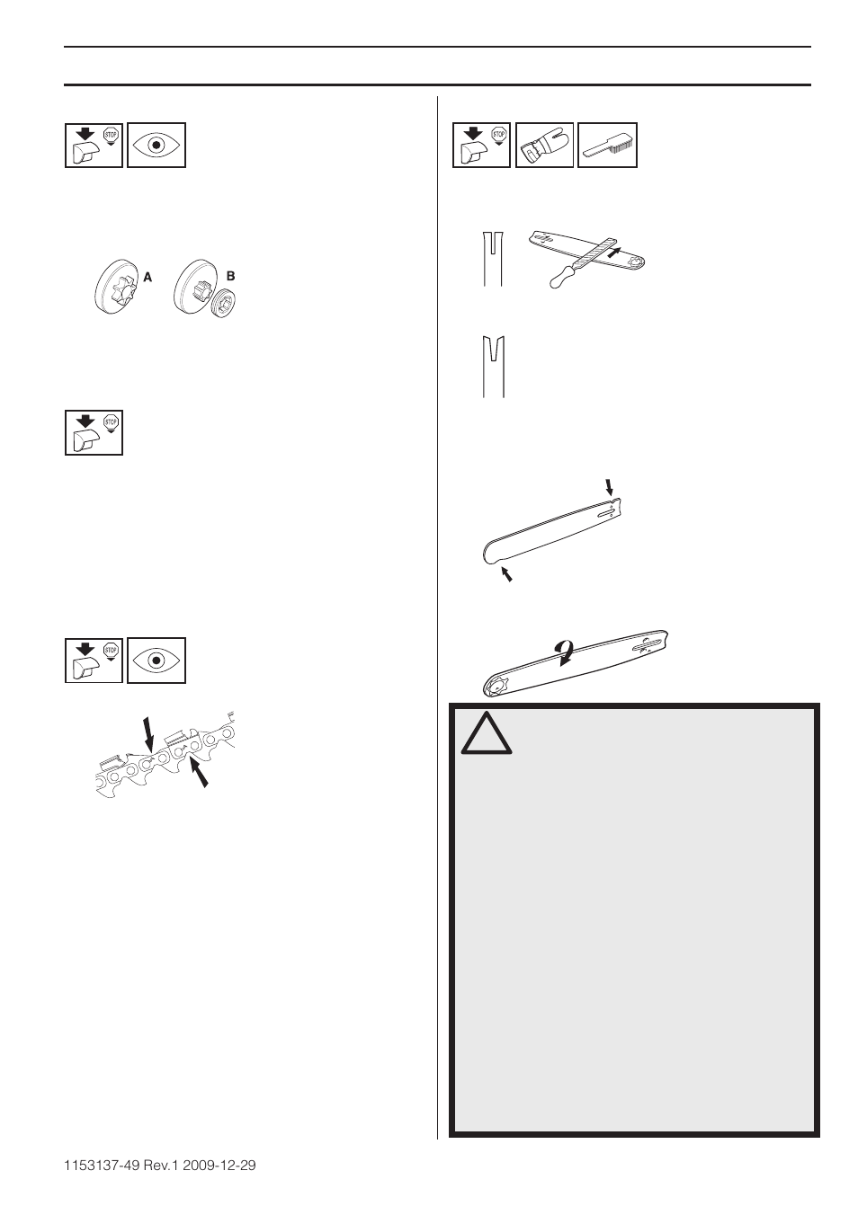 Instructions générales de sécurité | Husqvarna 460 Rancher User Manual | Page 59 / 132
