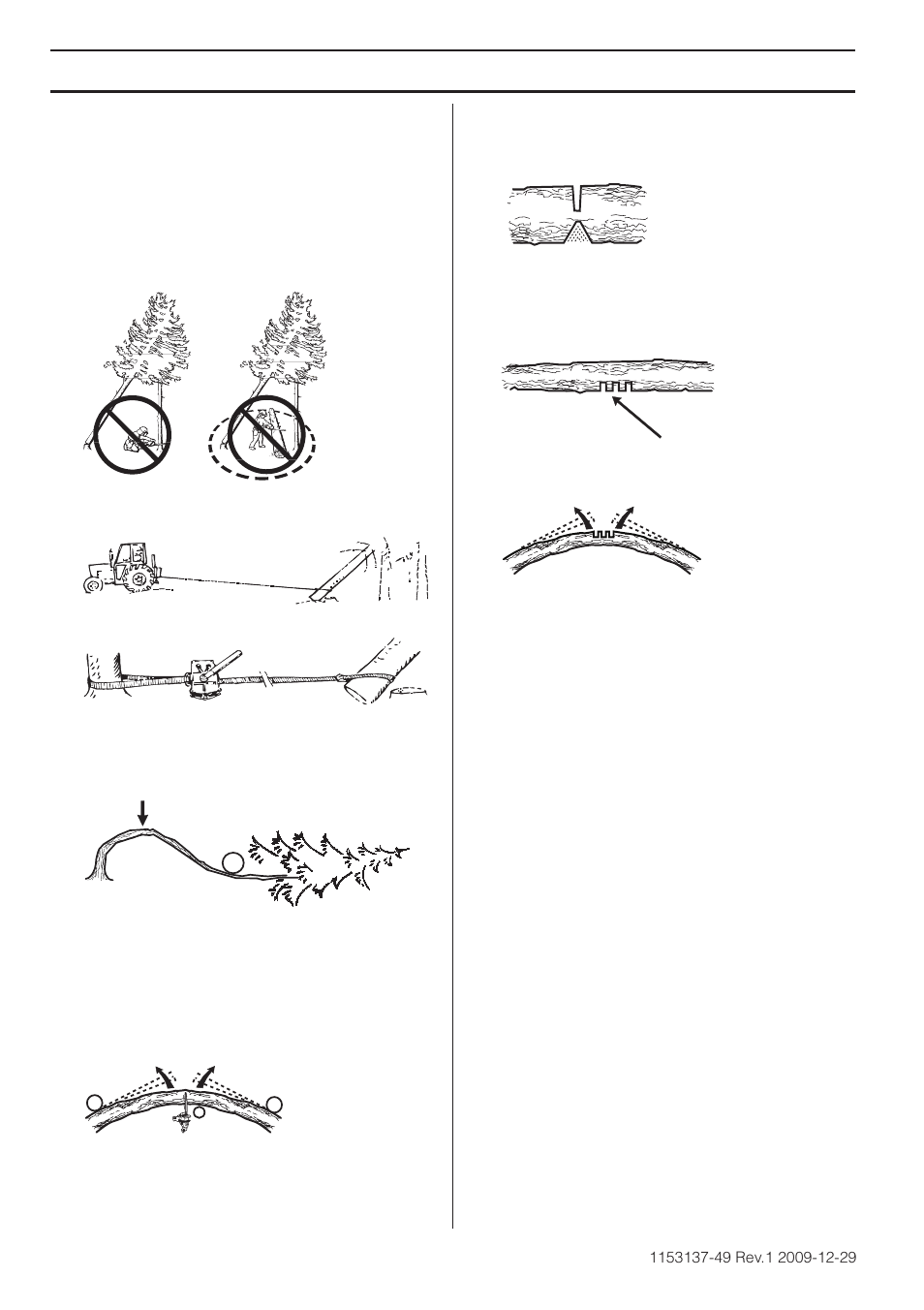 Solution à un abattage raté, Techniques de travail | Husqvarna 460 Rancher User Manual | Page 72 / 132