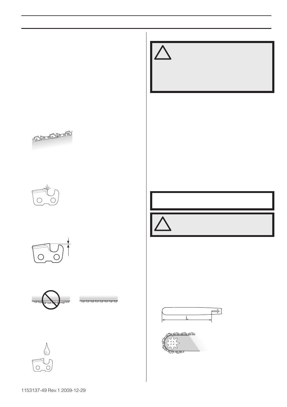 Equipo de corte, Reglas básicas, Equipo de corte reductor de reculadas | Instrucciones generales de seguridad | Husqvarna 460 Rancher User Manual | Page 97 / 132