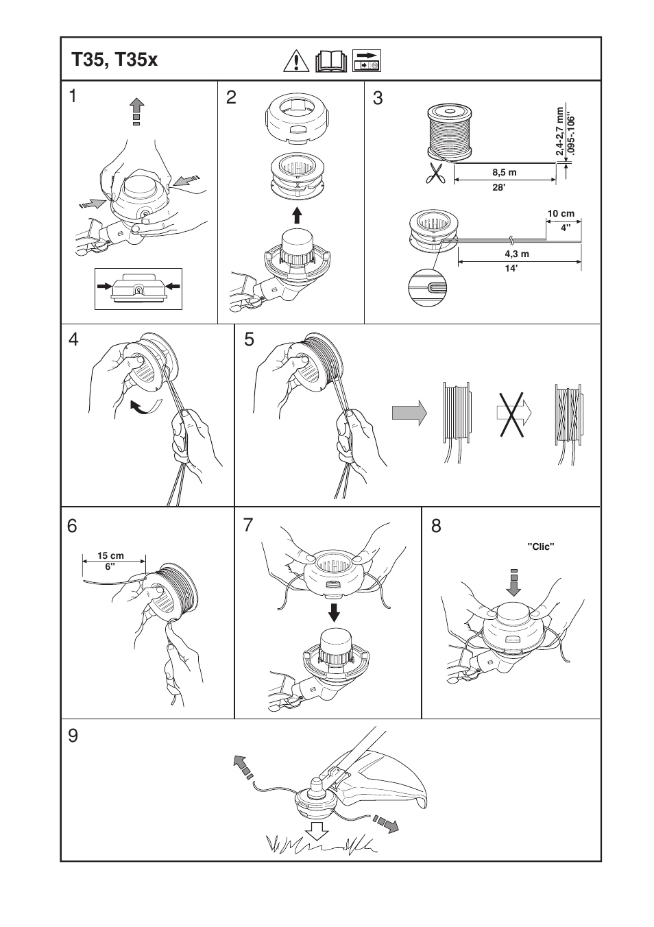 T35, t35x | Husqvarna 33RJ User Manual | Page 33 / 36