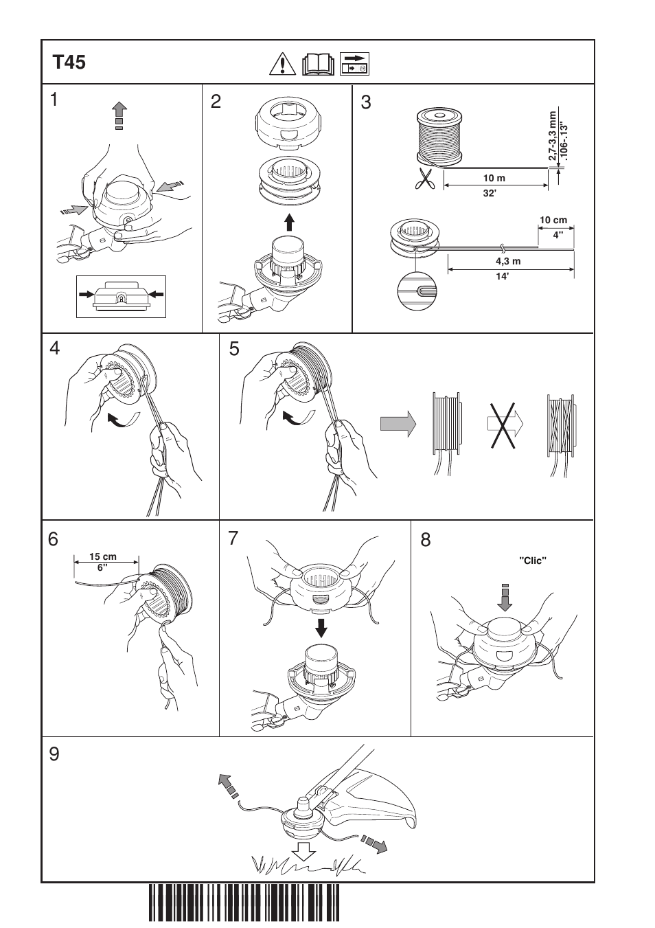 Z+r9t¶6o | Husqvarna 232R User Manual | Page 42 / 44