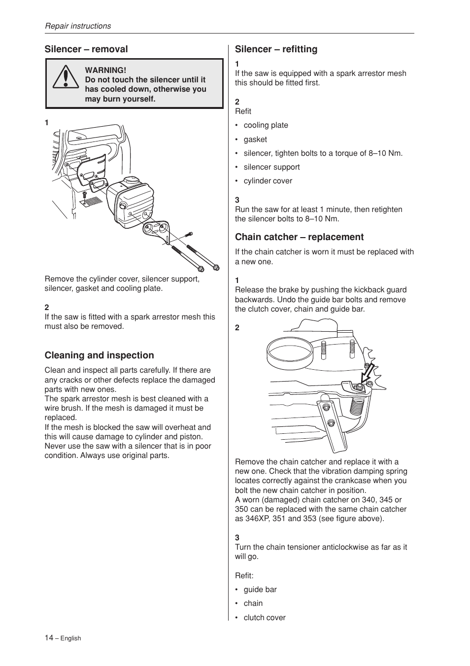 Husqvarna 340 User Manual | Page 15 / 52
