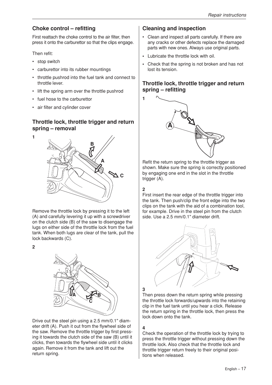 Husqvarna 340 User Manual | Page 18 / 52