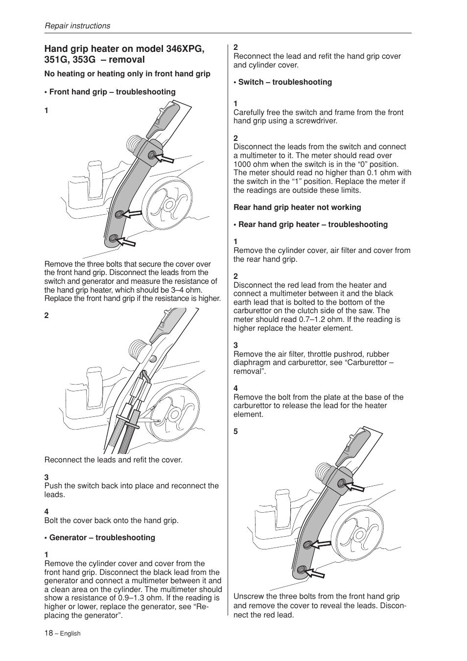 Husqvarna 340 User Manual | Page 19 / 52
