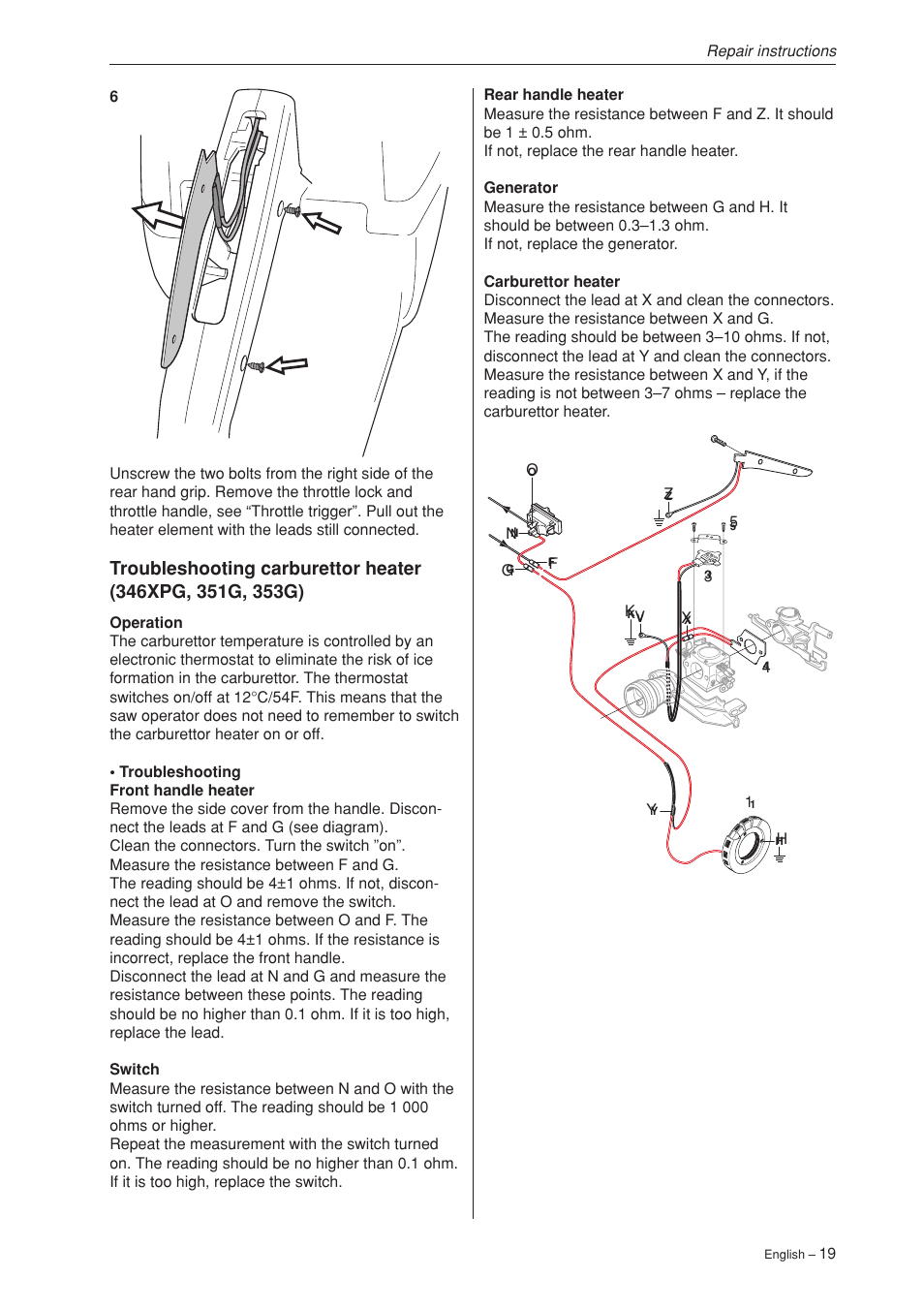 Husqvarna 340 User Manual | Page 20 / 52